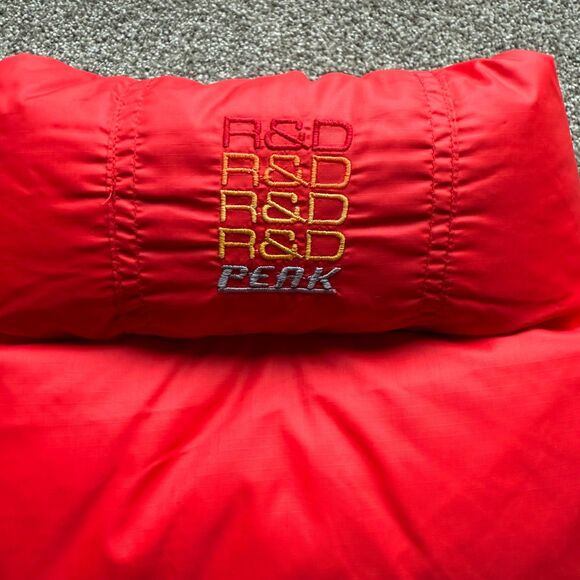 VINTAGE PEAK PERFORMANCE 365 R&D DOWN PUFFY VEST PERTEX MENS XS - Picture 5 of 14